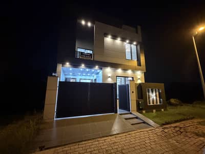 5 Marla Ultra Advance Modern Smart Features Designer Brand New House Available For Sale Meeting With Direct Owner