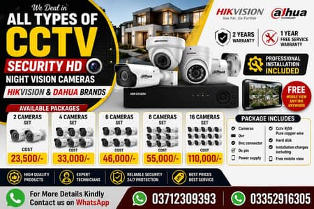 Cctv Camera | Professional Installation | Security Solution