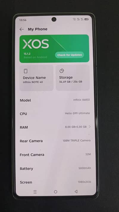 Infinix Note 40