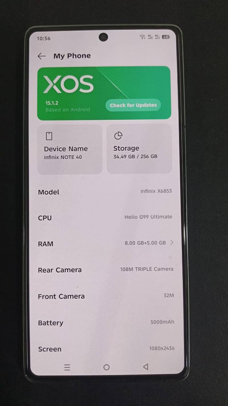 Infinix Note 40 0