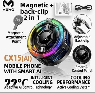 MEMO CX15 Phone Cooler for Gaming