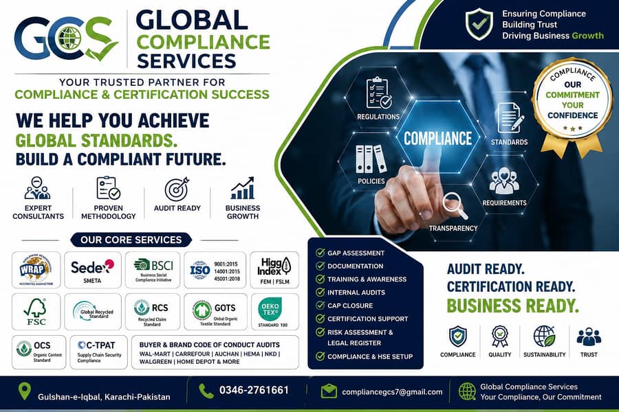 Compliance Certification Consultancy Services 0