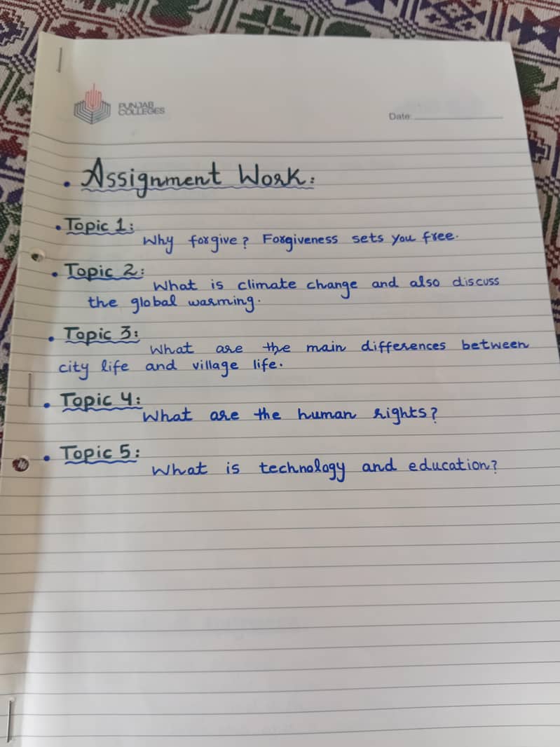 Assignment writing 0