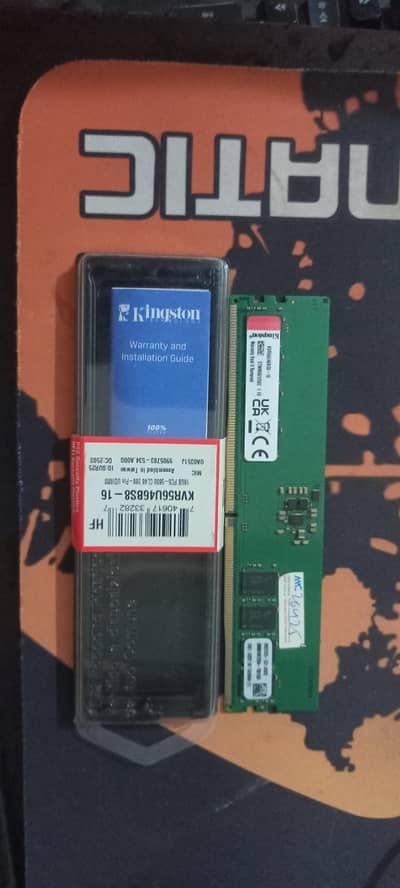 DDR5 16GB Stick 5600 MHZ