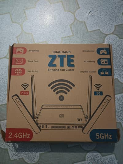 ZTE Dual Band WiFi Router (2.4GHz / 5GHz)