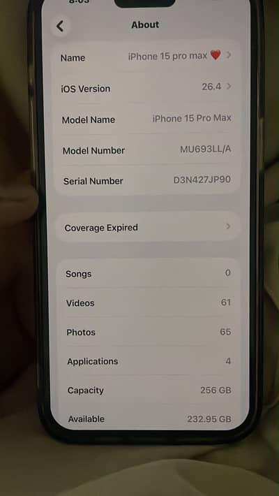 Apple iPhone 15 Pro Max