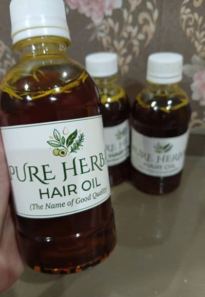 pure herbal hair oil
