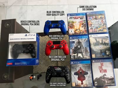 PlayStation Games And Controllers