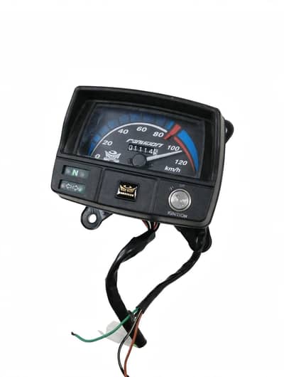 CD70 Bike Speedometer Meter - Original - 120km/h - With Ignition