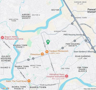 50x90 Plot For Sale In Police Foundation | Demand: 1.90 Crore