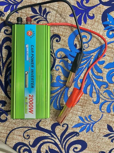 Al-Karam 2000W Car Power Inverter (12V DC to 230V AC)