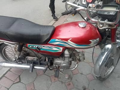 Honda 70 cc  madel 2012 number panjab