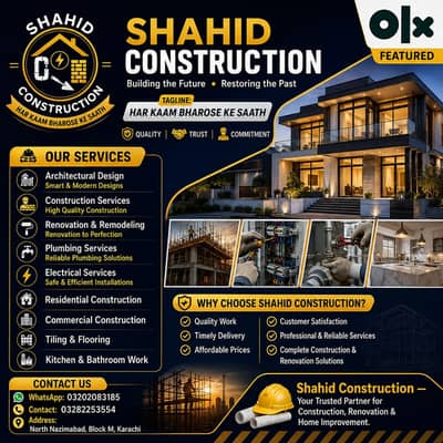 Construction – Professional Construction & Renovation services