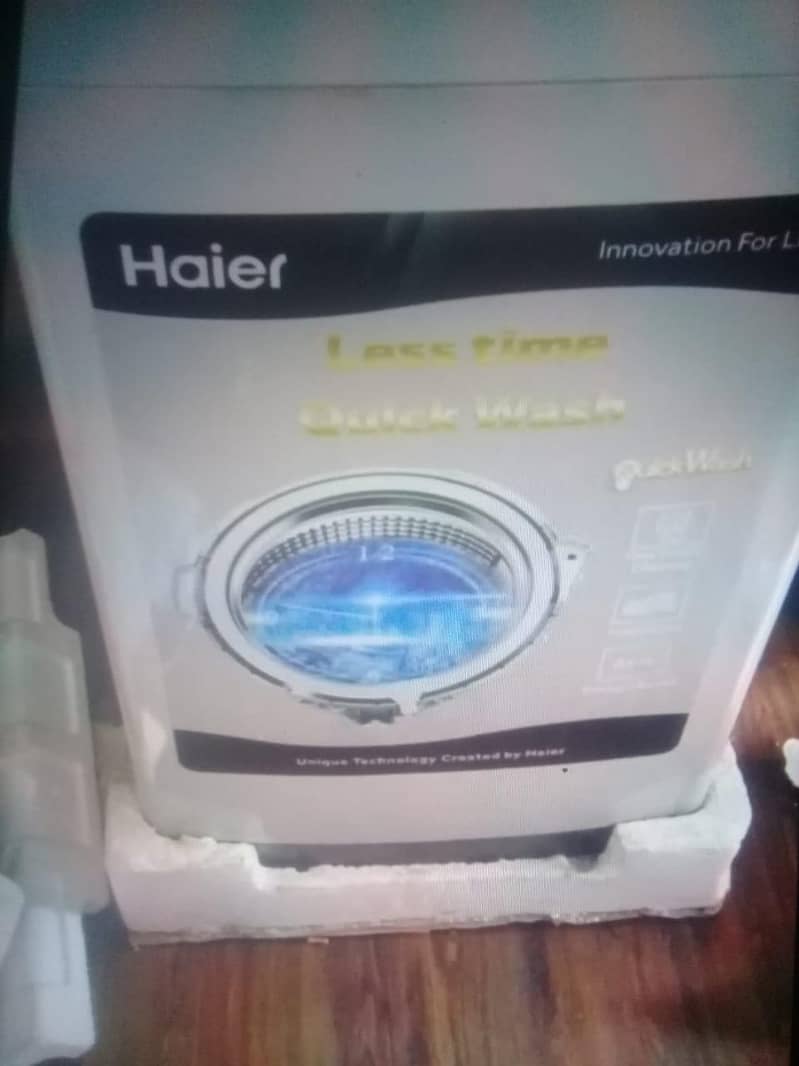 Haier Fully Automatic machine 0