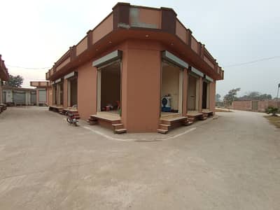 2.76 Marla Corner Shop Available For Sale in Shadiwal Near Main Road, City Gujrat