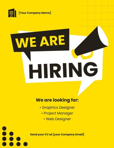 we are hiring