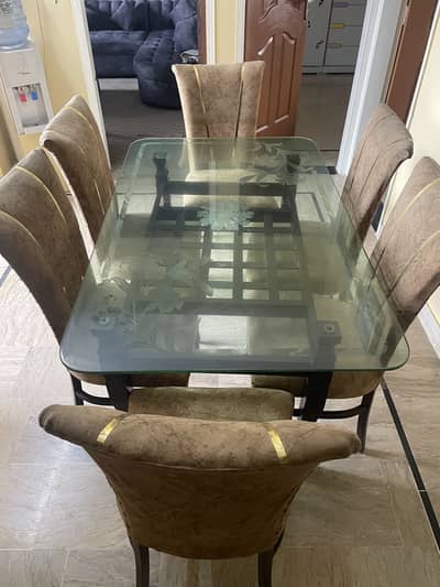 Dining Table with 6 Chairs