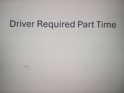 part time driver require