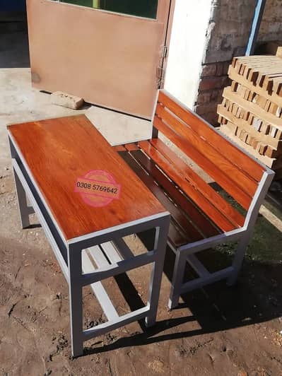 School desk bench/School tables/Montessori furniture/school & college