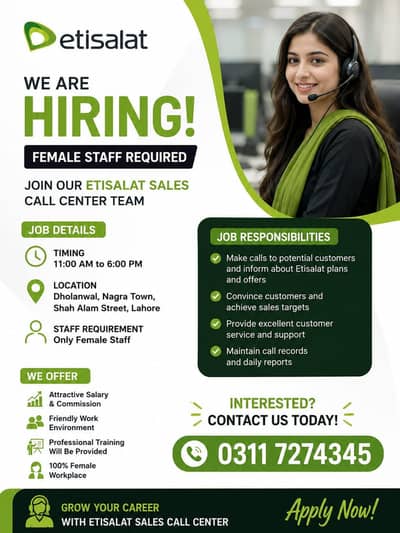 Etisalat sales agent