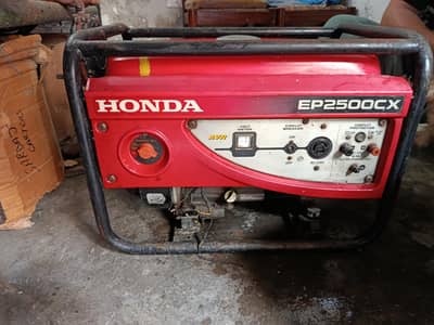 Honda 2.5 watts petrol & gas kit good working condition