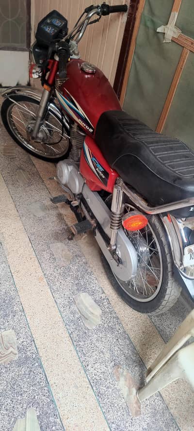 Honda CG 125-2015 Karachi number
