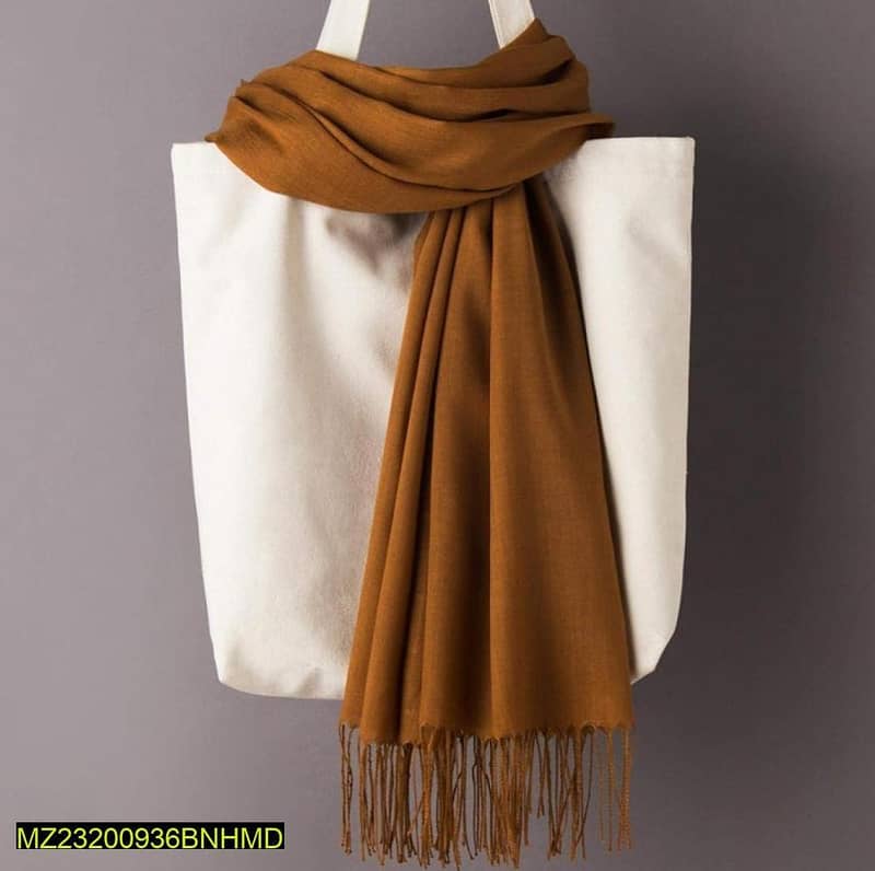wool shawl brown 1