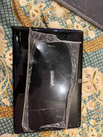 Samsung tablet and laptop