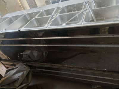 Stainless Steel Bain Marie Hot Food Counter