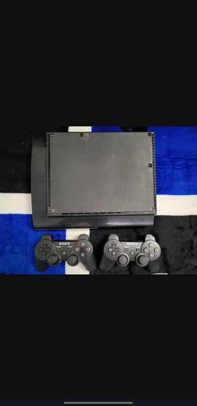 PS3 Super Slim 238GB Jailbreak | 2 Controllers |