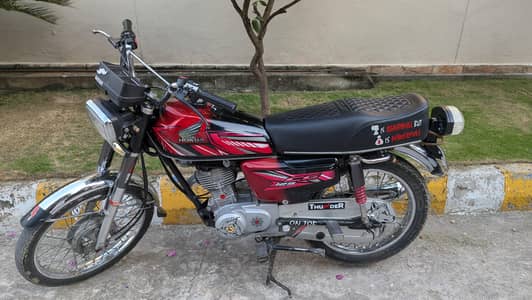 Honda 125 2019 model 21 registerd