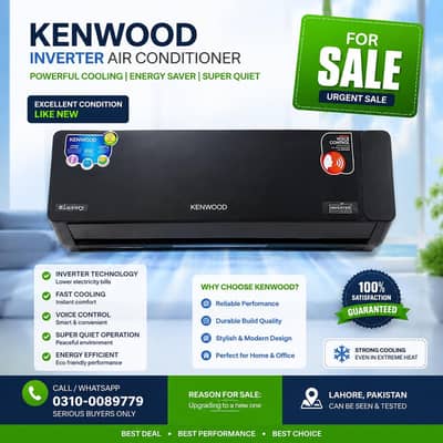 Kenwood 1.5 AC in Good Condition Slightly Used