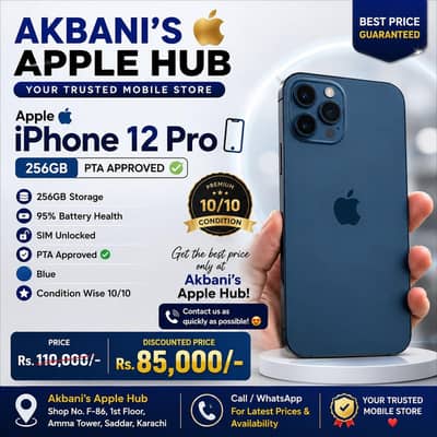 Iphone 12 Pro 256GB Pta Approved