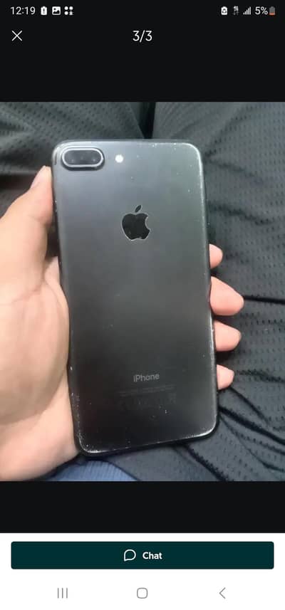 Apple iPhone 7 Plus in genuine condition panel upr se Thora Crack hai