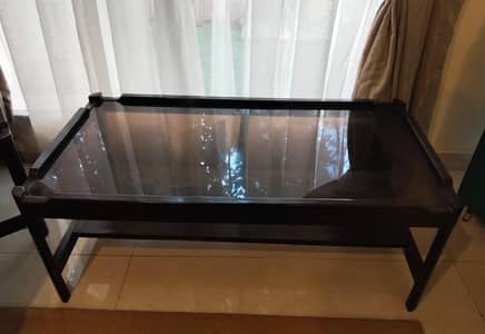 1 Wooden center table (17k) with 2 side tables (14k)