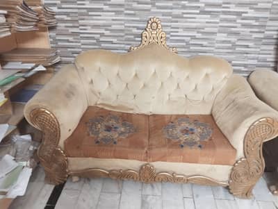 2 Sofa Set 7 Seater & 5 Seater