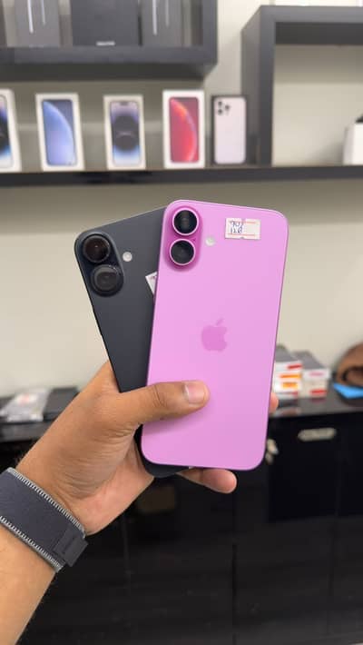 iphone 16 plus | 128gb , 256gb | non pta | jv sim lock | pink