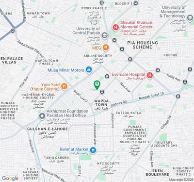 ONE KANAL PLOT ON IDEAL LOCATION FOR SALE IN WAPDA PHASE 2