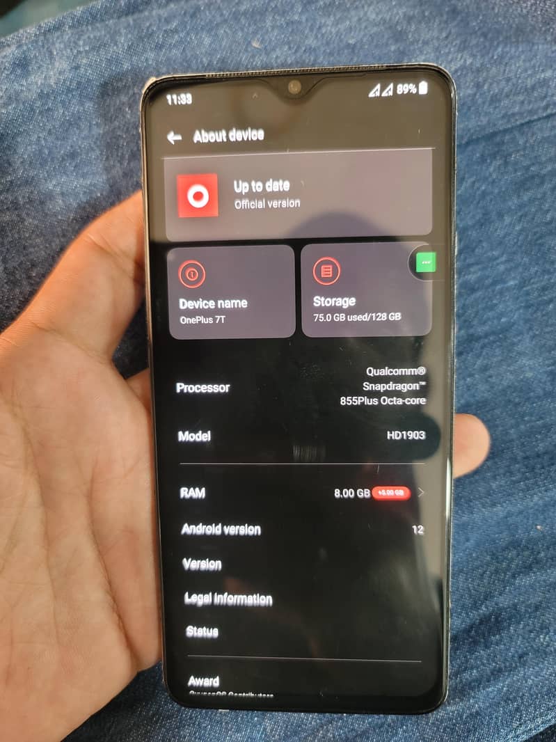 One Plus 7T 4