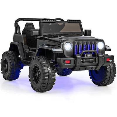kids black jeep