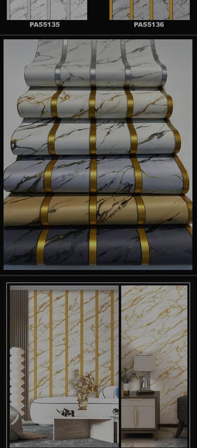 Premium Marble Design Wallpaper - Wholesale Price (50 Sq Ft)