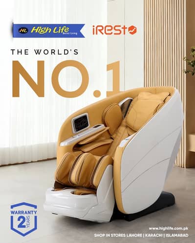 iREST MASSAGE CHAIR PAKISTAN, 4D World no. 1 Massage Chair|Recliner