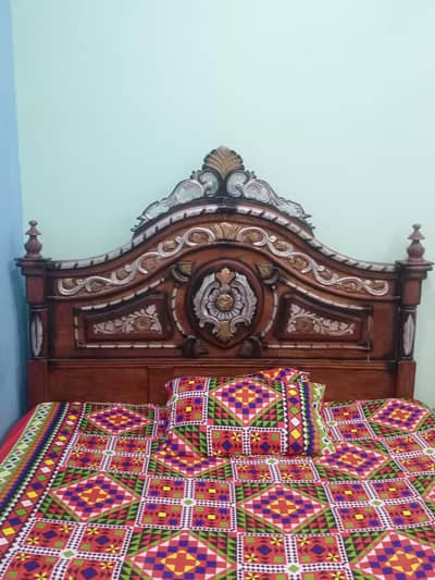 Wooden Bed
