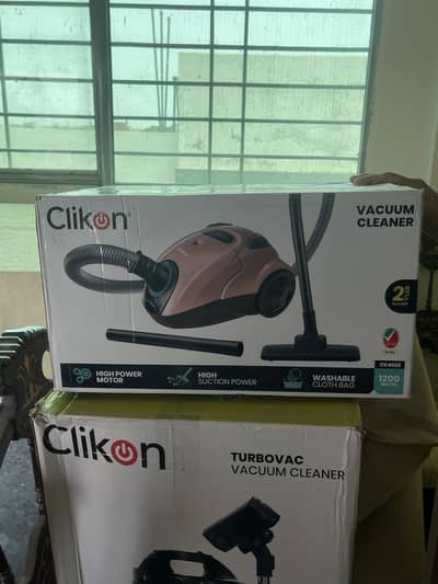 Original box pack Clikon vacuum cleaner for sale
