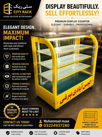 Bakery counters | cake counters | Glass counters |