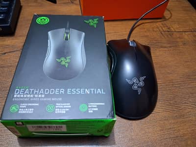 Razer deathadder essential with box