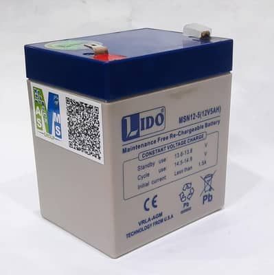 Battery for Sale 12V 5A Lido