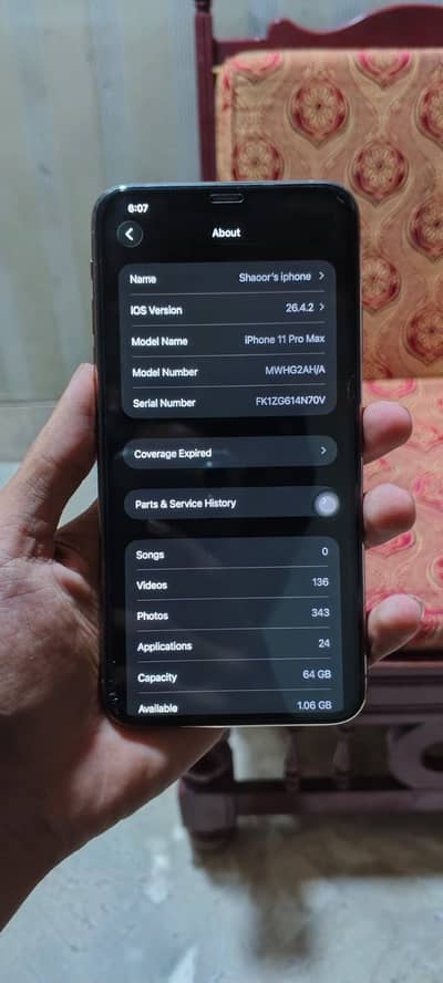 iPhone 11 Pro Max PTA Approved with Box