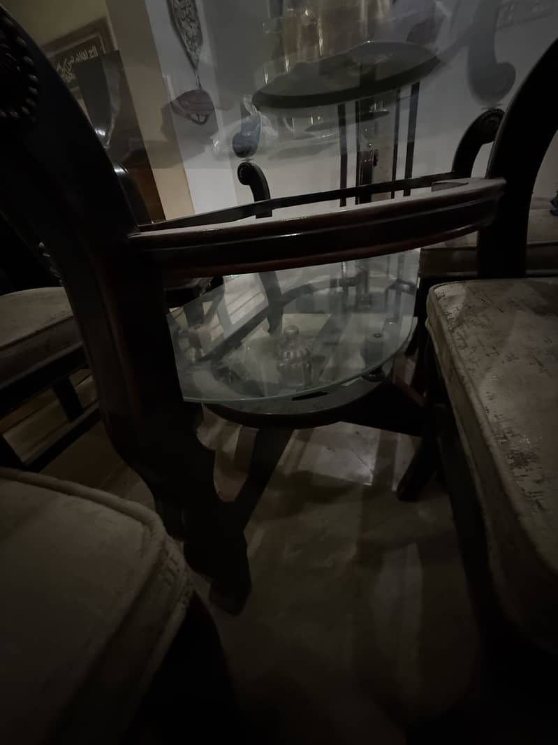 8 chairs dining table 1