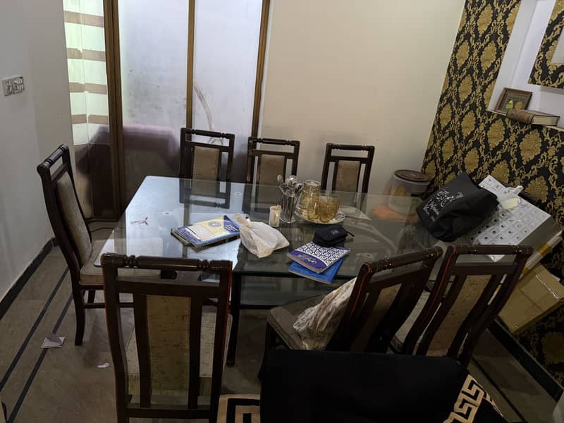 8 chairs dining table 2